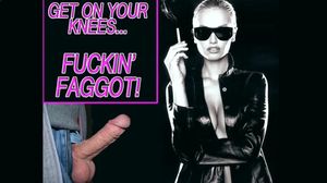 Be Turned On by the Word FAGGOT.