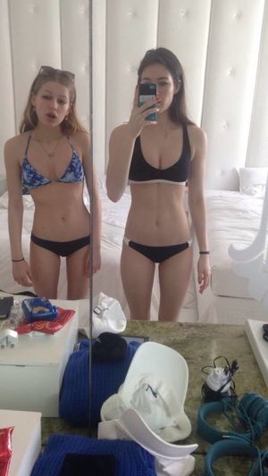 A pair of teen cuties