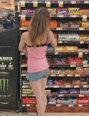 She wears slutty well