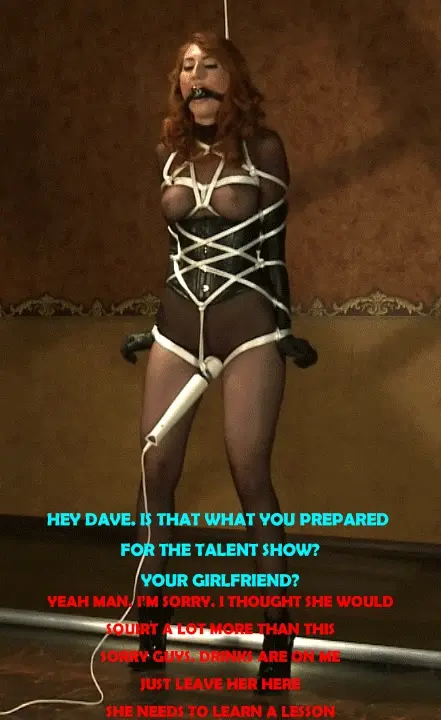 That's what you got for the talent show?