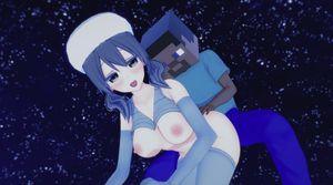 Minecraft - Sex with Skeleton - Mob Talker - 3D Hentai