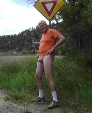 Exposed out on the road