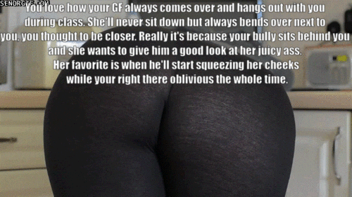 Why does she yelp sometimes when she's beside you?