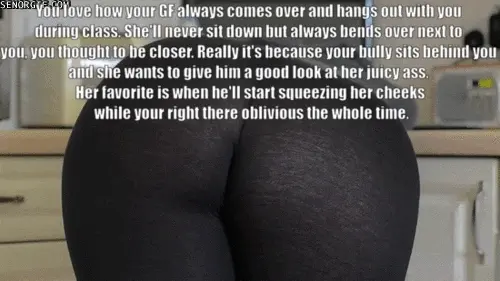 Why does she yelp sometimes when she's beside you?