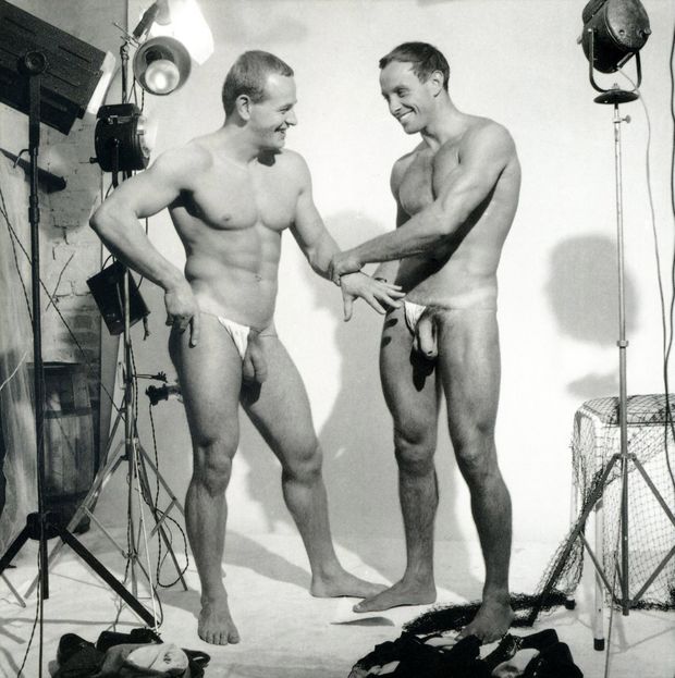 vintage beefcake nude