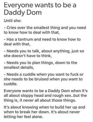 Everyone Wants To Be A Daddy Dom