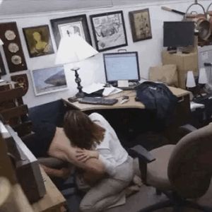 You know you have a good wife when she takes time to record herself blowing a coworker