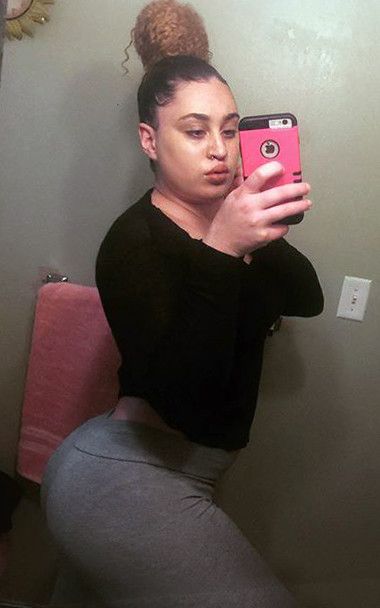 grey sweatpants ass