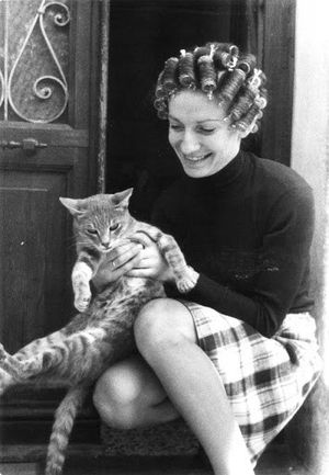 Wear curlers-meet a friend.