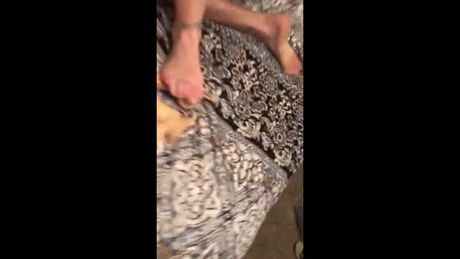 Closeup Swinger Trashy Blonde MILF