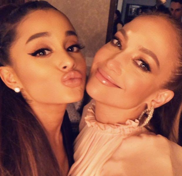 Face fuck Ariana and cum in her mouth then have Jennifer make out with Ariana and swap cum