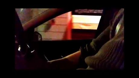 Pervert flashes and jerks off his fat cock in front of women