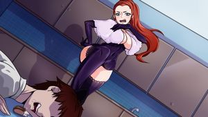 Femdom Redhead Steps on You!