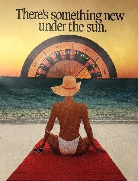 BAHAMA vacation ad from 1980s