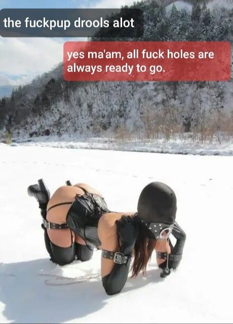 Walking fuckpup