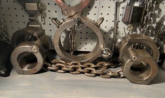 Heavy cuffs!