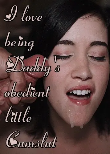 Daddy’s Obedient Little Cumslut