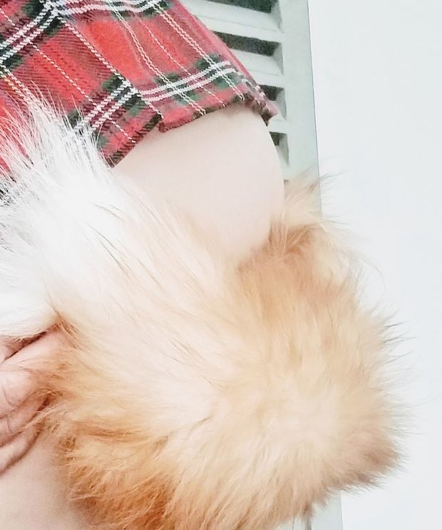 You made my sexy foxy tail wagging
