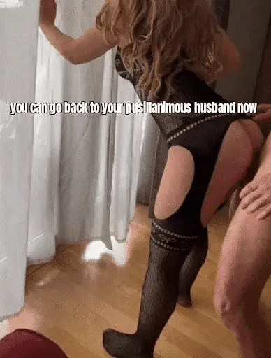 pusillanimous husband