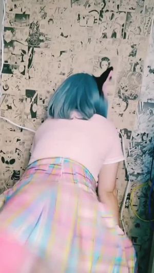 Naruko. Our Waifu Wiggling Her Tail