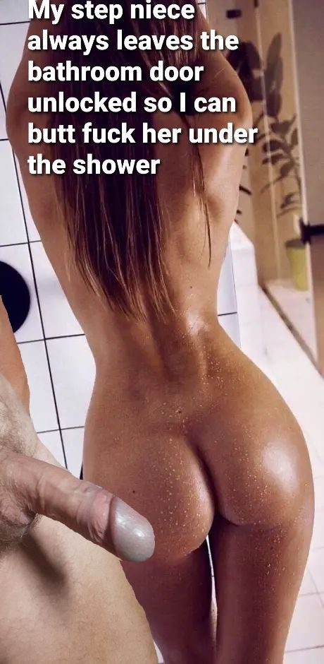 Step niece likes cock in the shower