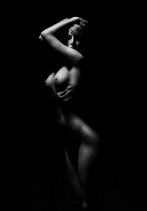 Naked in the darkness