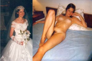 wife dressed undressed