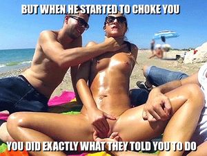 Your girlfriend met some guys at the beach. They were cool at first.