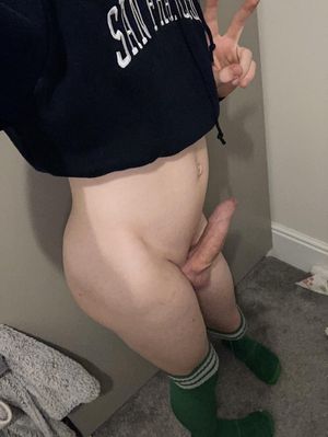 I took my shorts of because of you!