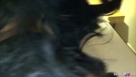 AFRICAN STREET TEEN get fucked by German on holiday