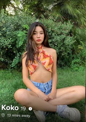Asian tinder teen