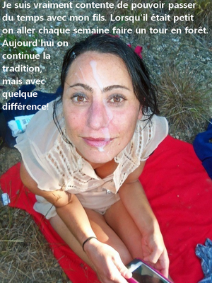 Mother-son tradition!