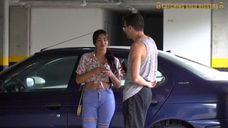 CatchingGoldDiggers - Showing No Mercy To A Venezuelen 19yo teen