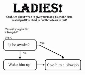 Blowjob Flowchart