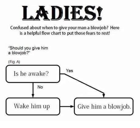 Blowjob Flowchart