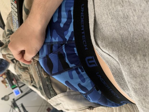 tight filling own underwear