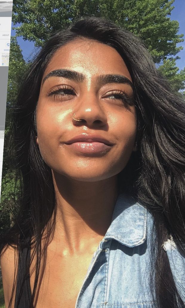 cute selfie