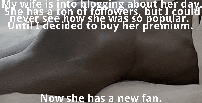 Clueless cuckoldress