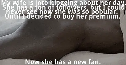 Clueless cuckoldress