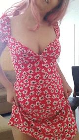 Hottie in dress making your day