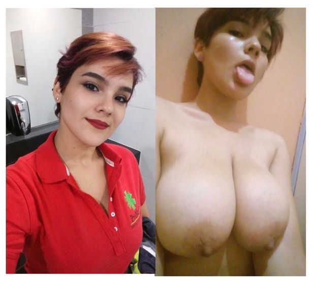 On/off big tits