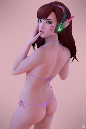 Dva Pink Bikini(AlienAlly)
