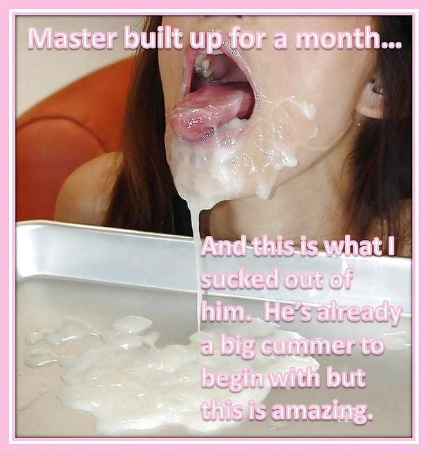 Brunette Cumslut Sissy Caption