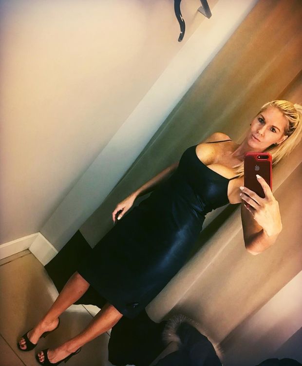 black dress