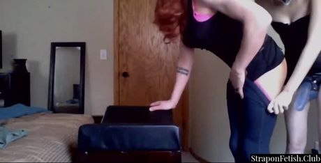 Guy Turned Into Sissy And Strapon Pegged On Amateur Video