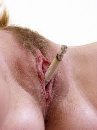 Bitches smoke in that hole, want to put your dick in it?