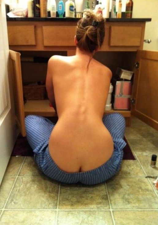 Mom's buttcrack