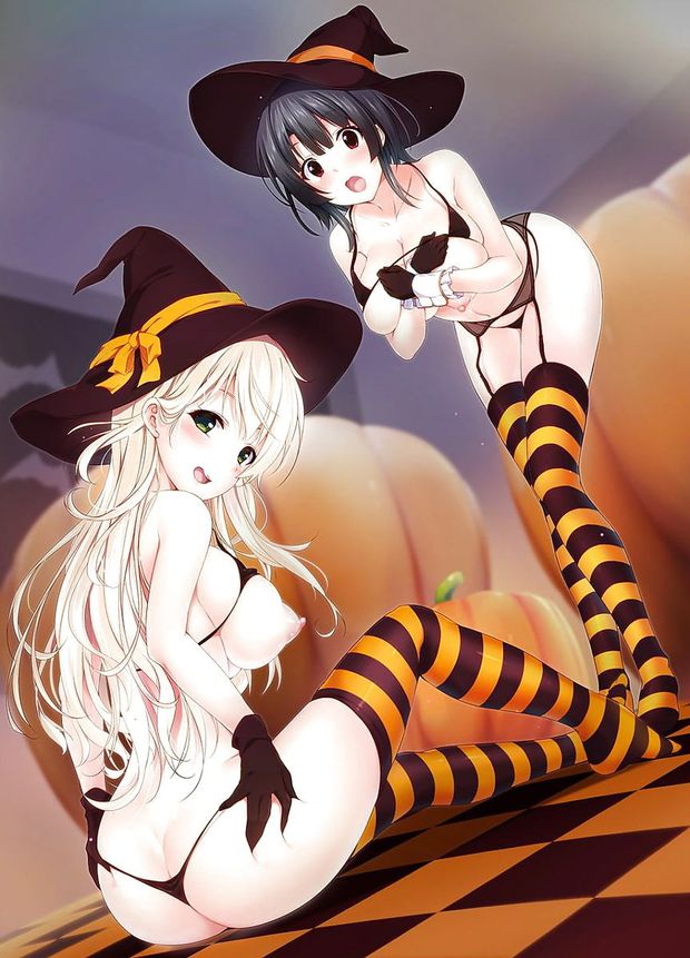Big tits witch babes