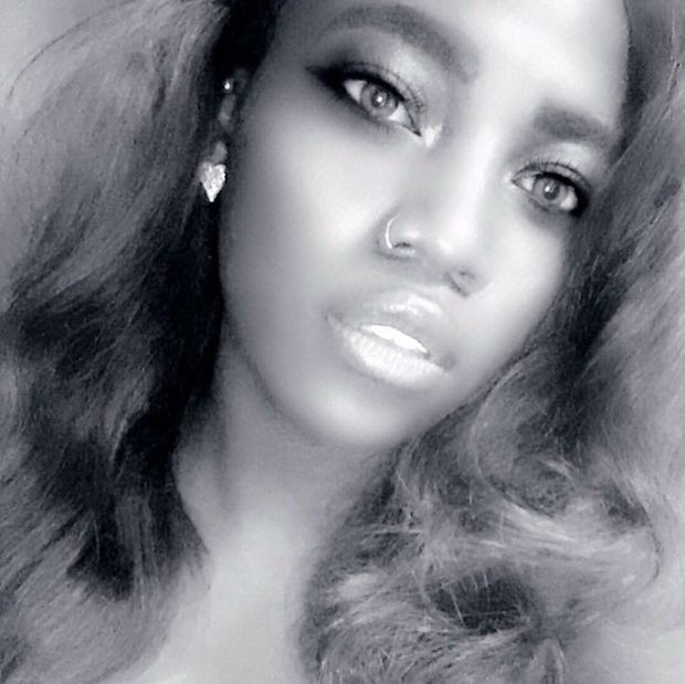 A beautiful ebony babe