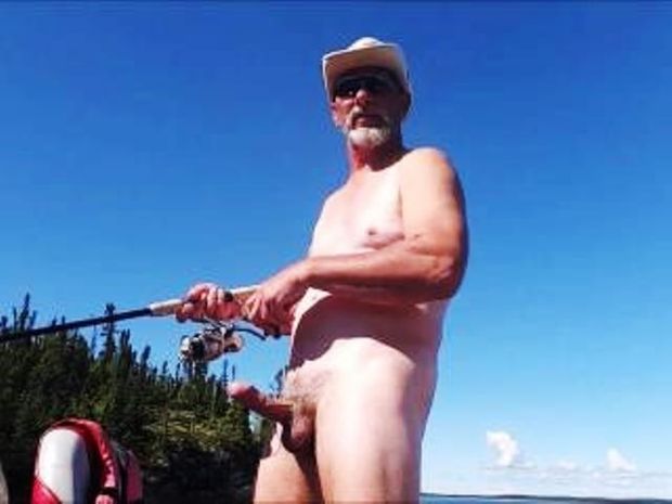 grandpa on fishing